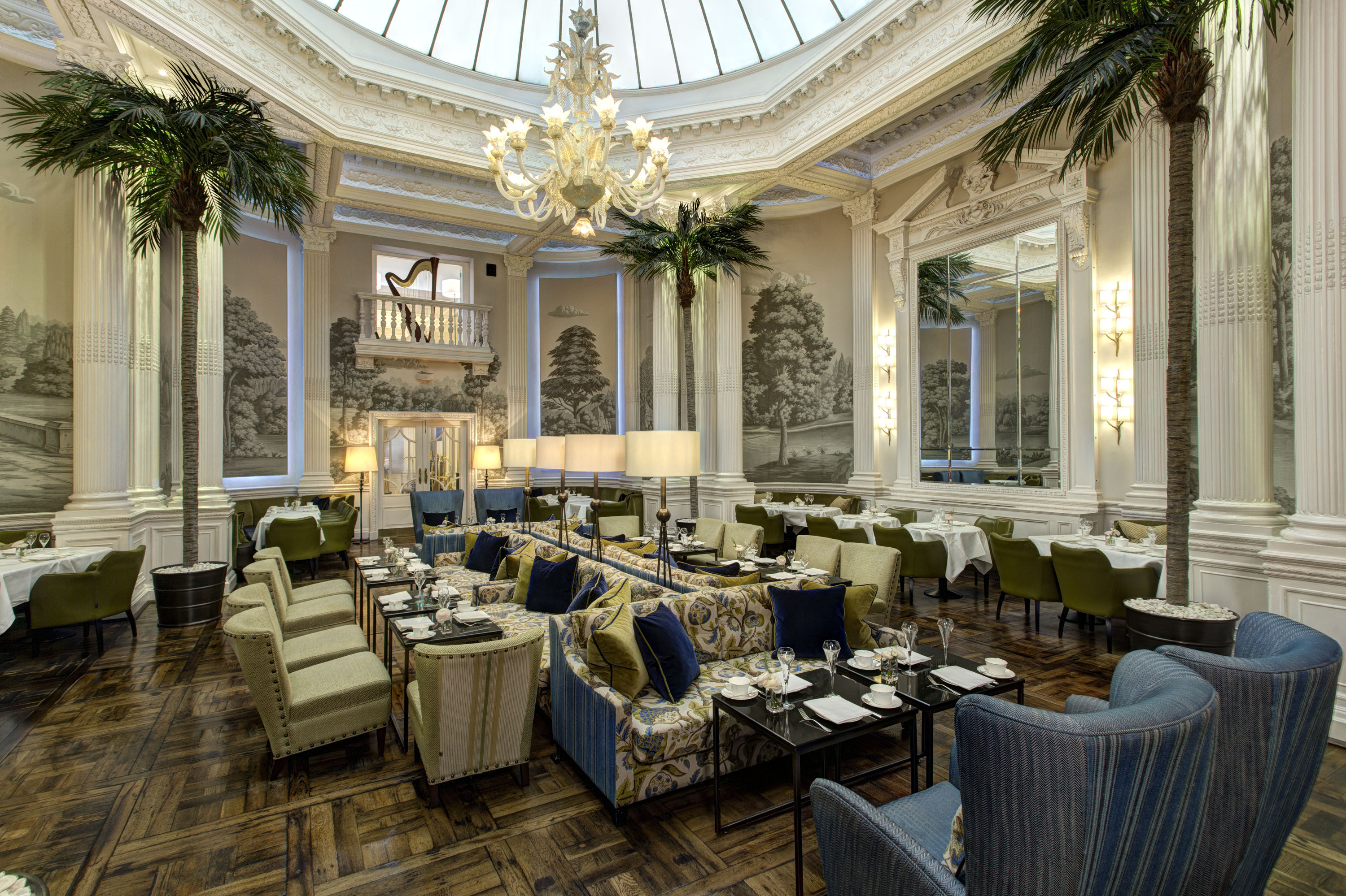 The Palm Court in The Balmoral Hotel