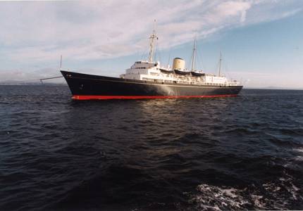 britannia yacht tour