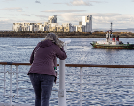 Telescope on the Verandah Deck