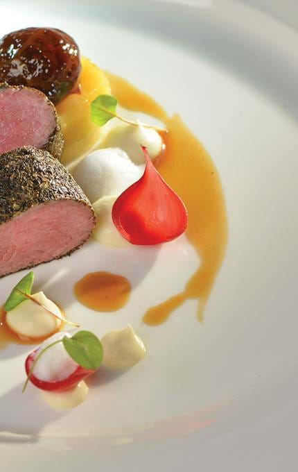 Catering on the Royal Yacht Britannia - Scottish Field Lamb Lion