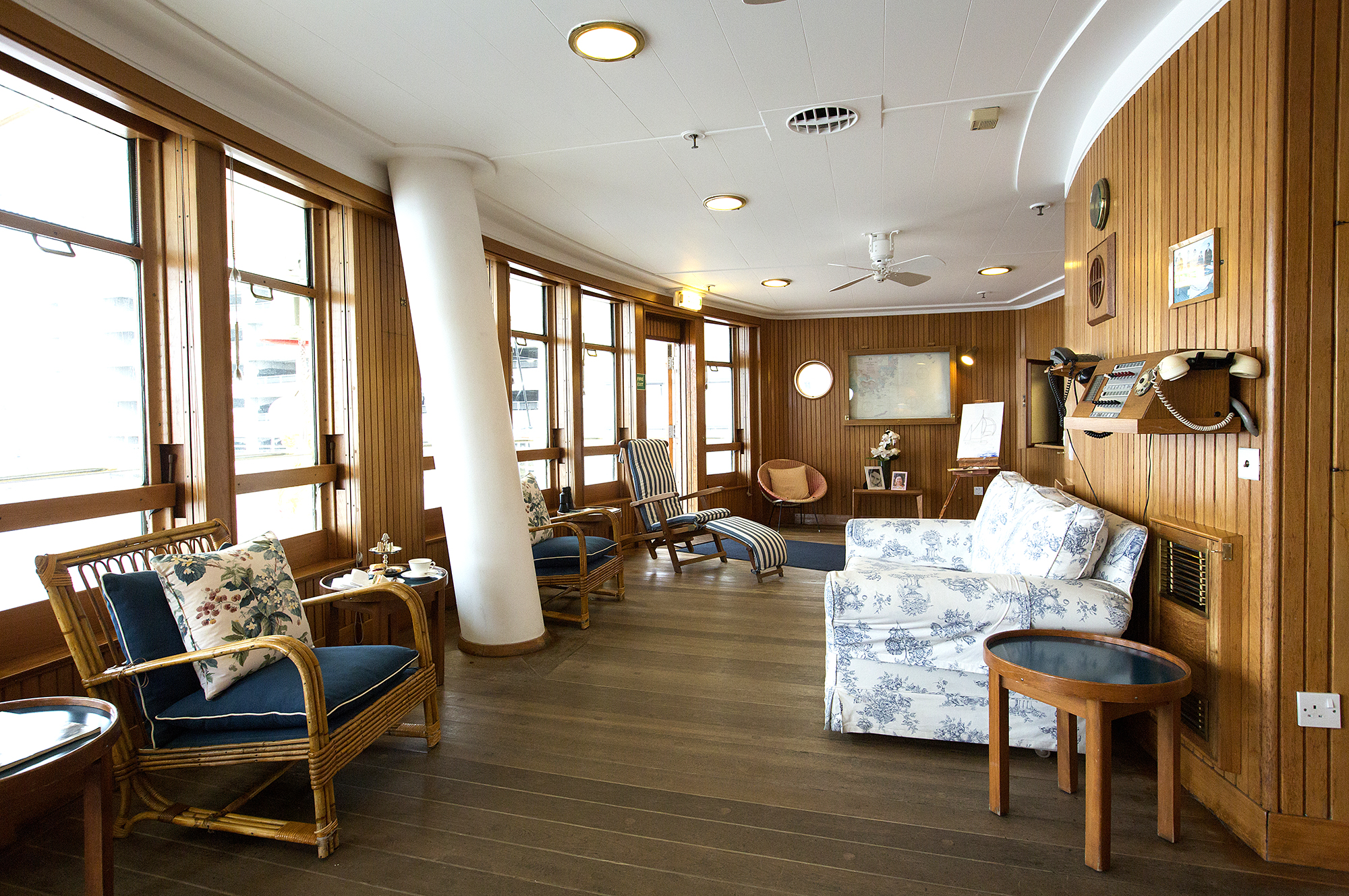 royal yacht britannia interior