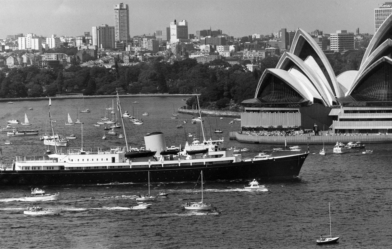 royal yacht britannia in australia
