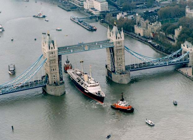 Royal Yacht Britannia Tower Bridge
