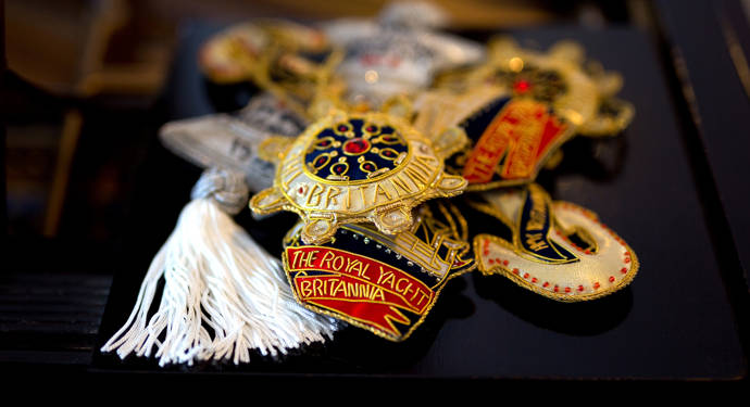 Britannia baubles.
