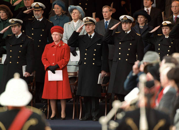 royal yacht britannia decommissioning ceremony