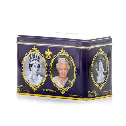 Queen Elizabeth II Tea Tin