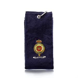 Britannia Navy Velour Golf Towel