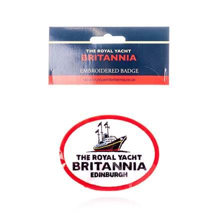 Britannia Embroidered Ship Badge