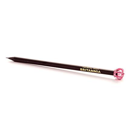 Britannia Pink Crown Pencil