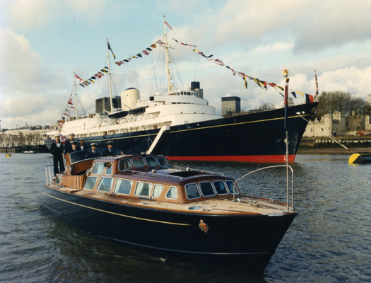 Britannia and the Royal Barge