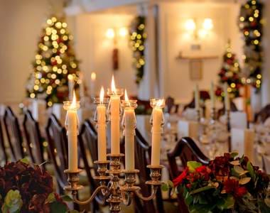 State Dining Room Table Christmas