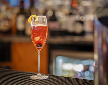 Fingal's NLB Champagne cocktail