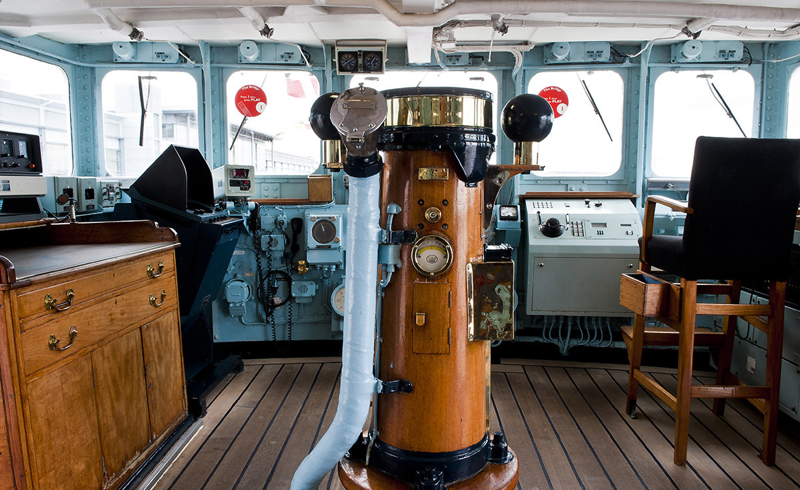 The Royal Yacht Britannia Bridge
