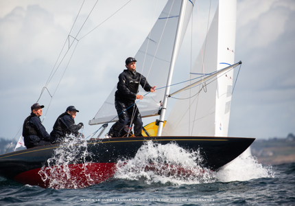 crew sailing a royal racing yacht 