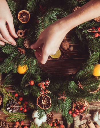 Christmas Wreath Making