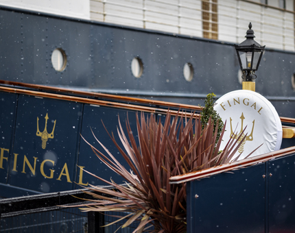 Fingal Entrance Snowy February Day.