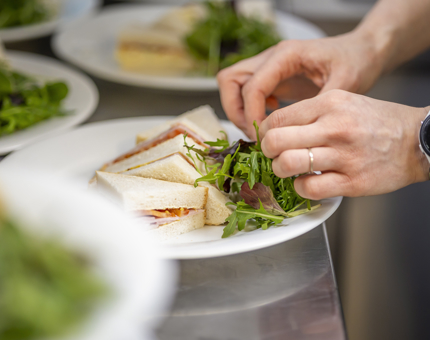Galley Sandwich Prep