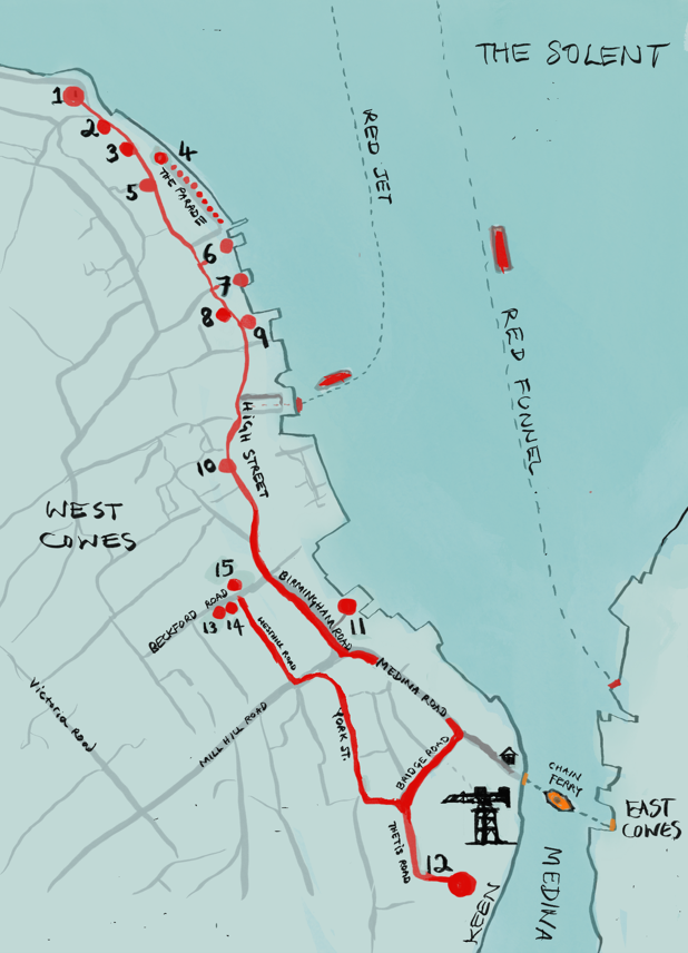 Maritime Heritage Trail Map
