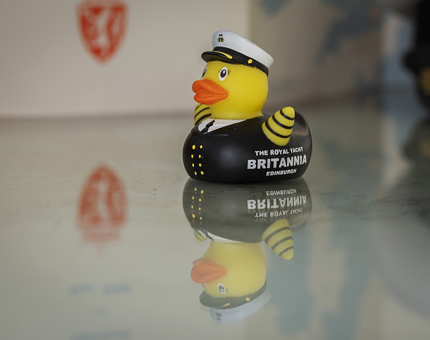 Admiral Royal rubber duck.